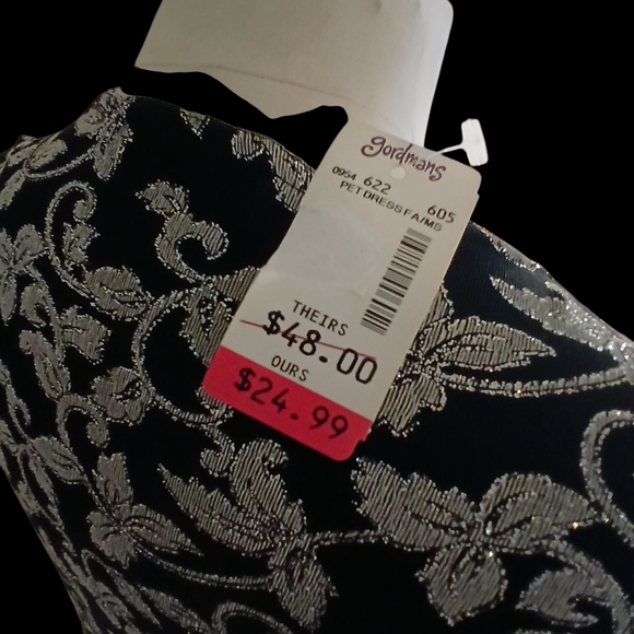 Connected Silver & Black Top - Picture 8 of 12